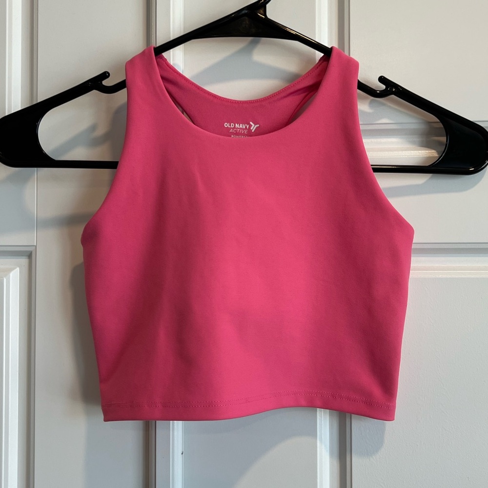 Old Navy Pink Crop Tank